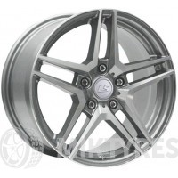 LS Wheels LS854 7.5x17 5x114.3 ET 45 Dia 67.1 (Silver)